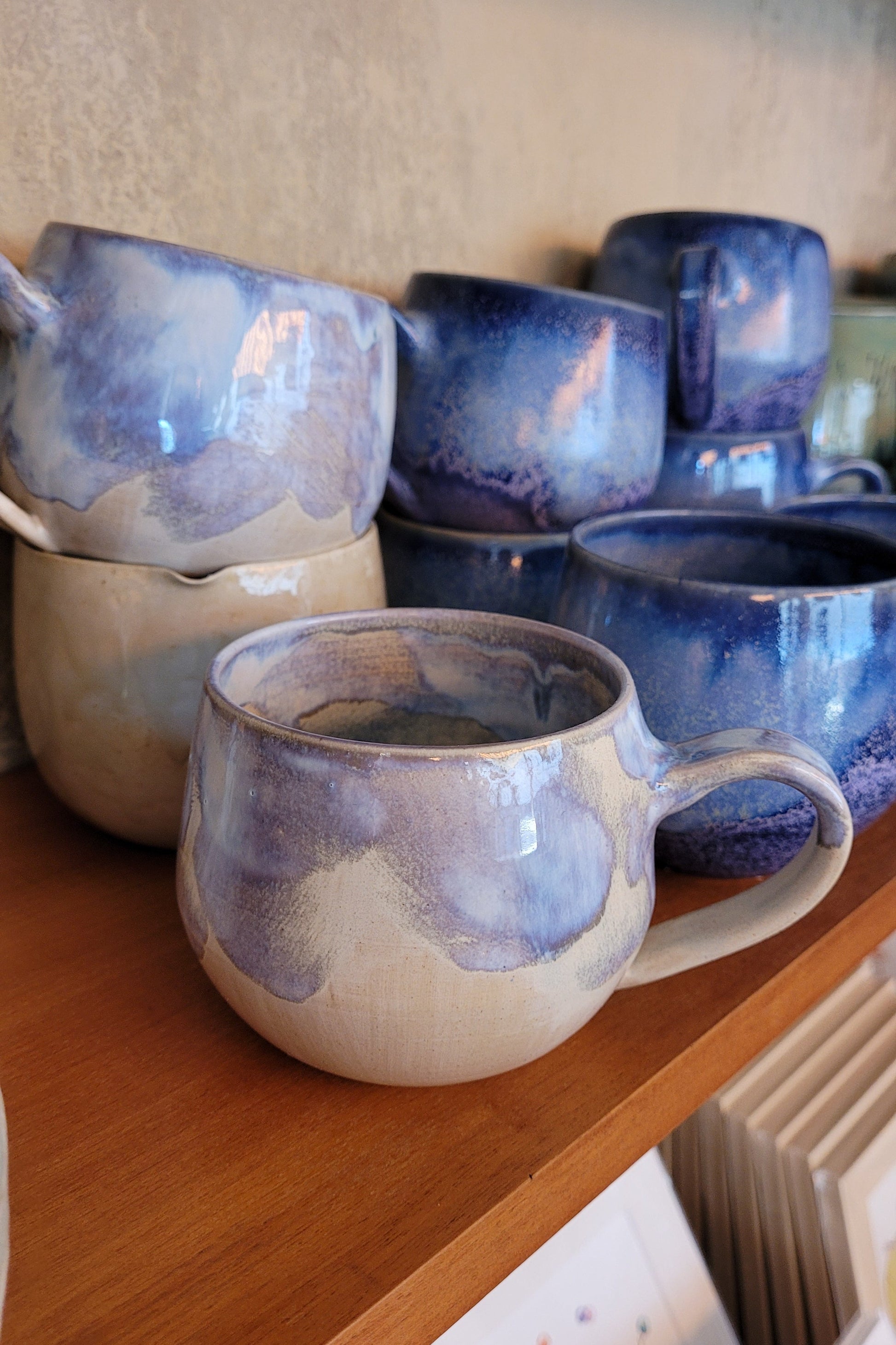 Tassen Universum + Nordsee – tiefes Blau und leise Meertöne, kühl und harmonisch